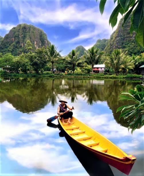 Rammang Rammang Ecolodge And Cafe Kasijala Eksteriør billede