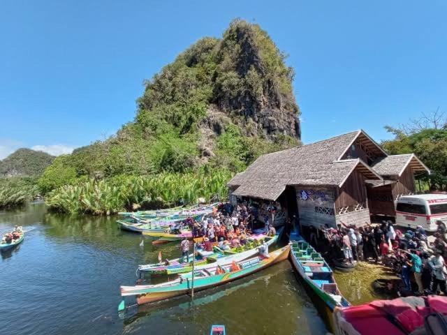 Rammang Rammang Ecolodge And Cafe Kasijala Eksteriør billede