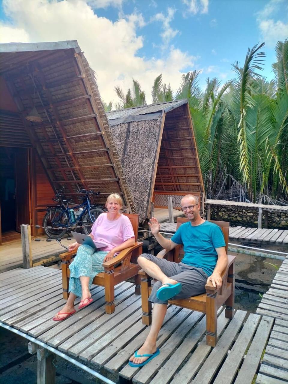 Rammang Rammang Ecolodge And Cafe Kasijala Eksteriør billede